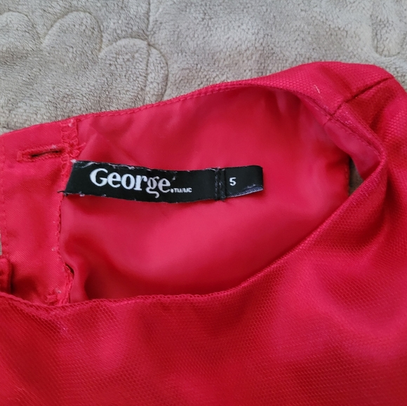 Girls Size 5 Holiday Dress - Picture 4 of 4